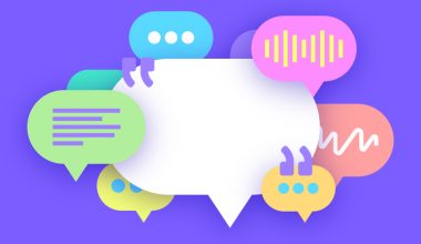 Talking chatting speech bubble chat forum conversation online messaging design element.